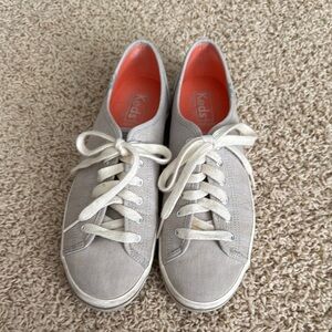 Keds Gray Sneakers Classic Canvas Design